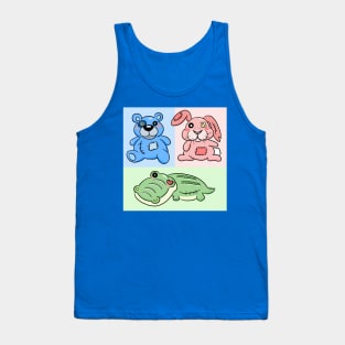 Animal plushies Tank Top